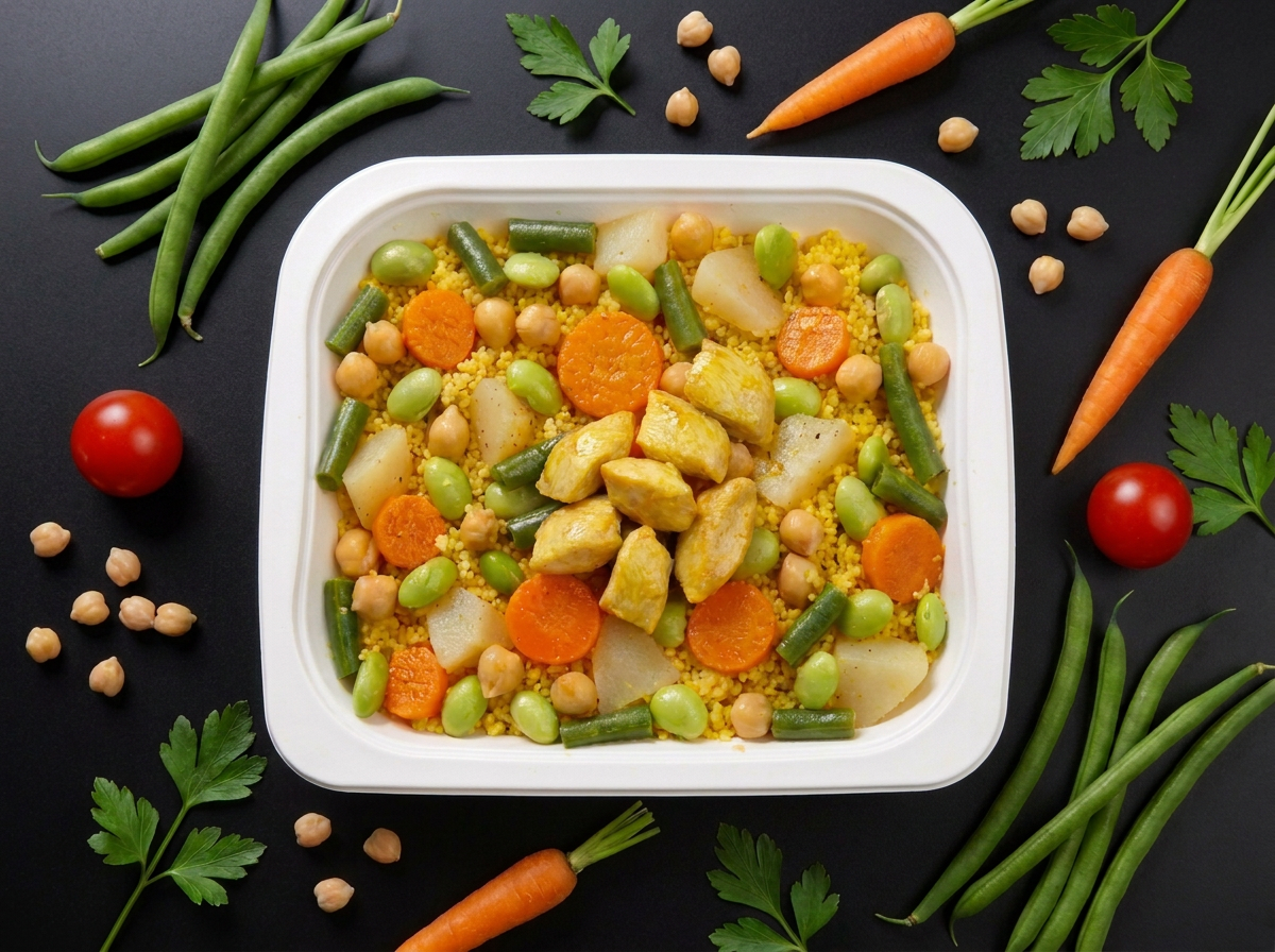 Chicken Couscous with Vegetables (380g)