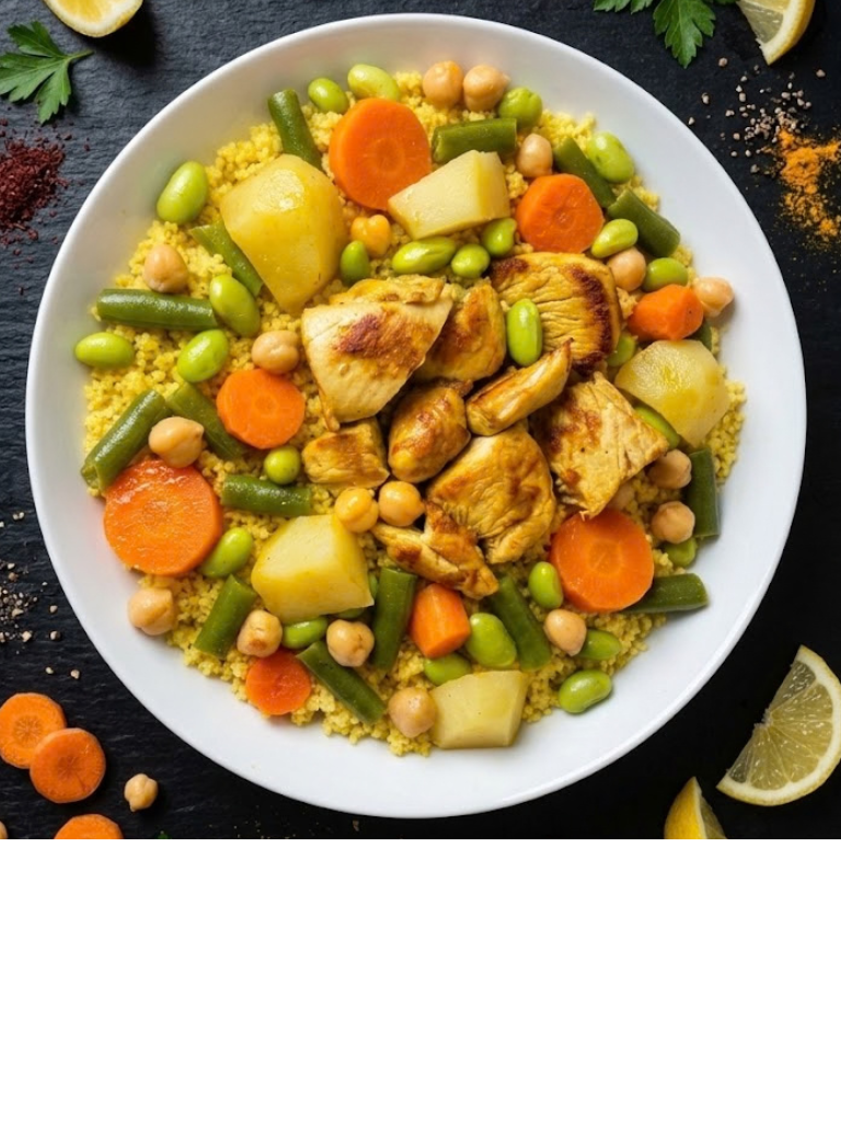 Chicken Couscous with Vegetables (380g)