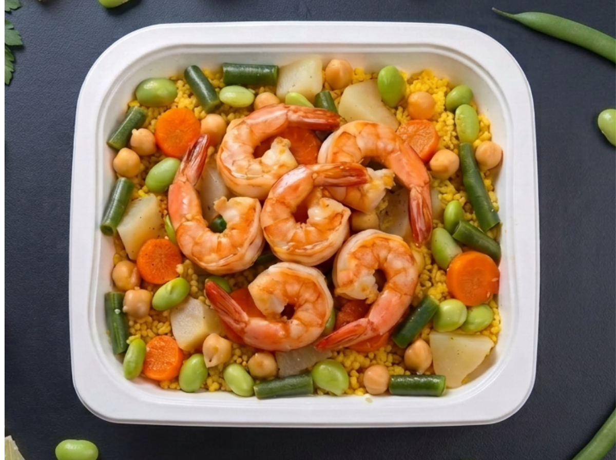 Shrimp Couscous with Vegetables (380g)