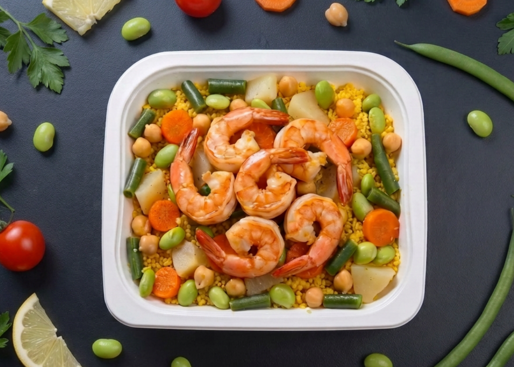 Shrimp Couscous with Vegetables (380g)