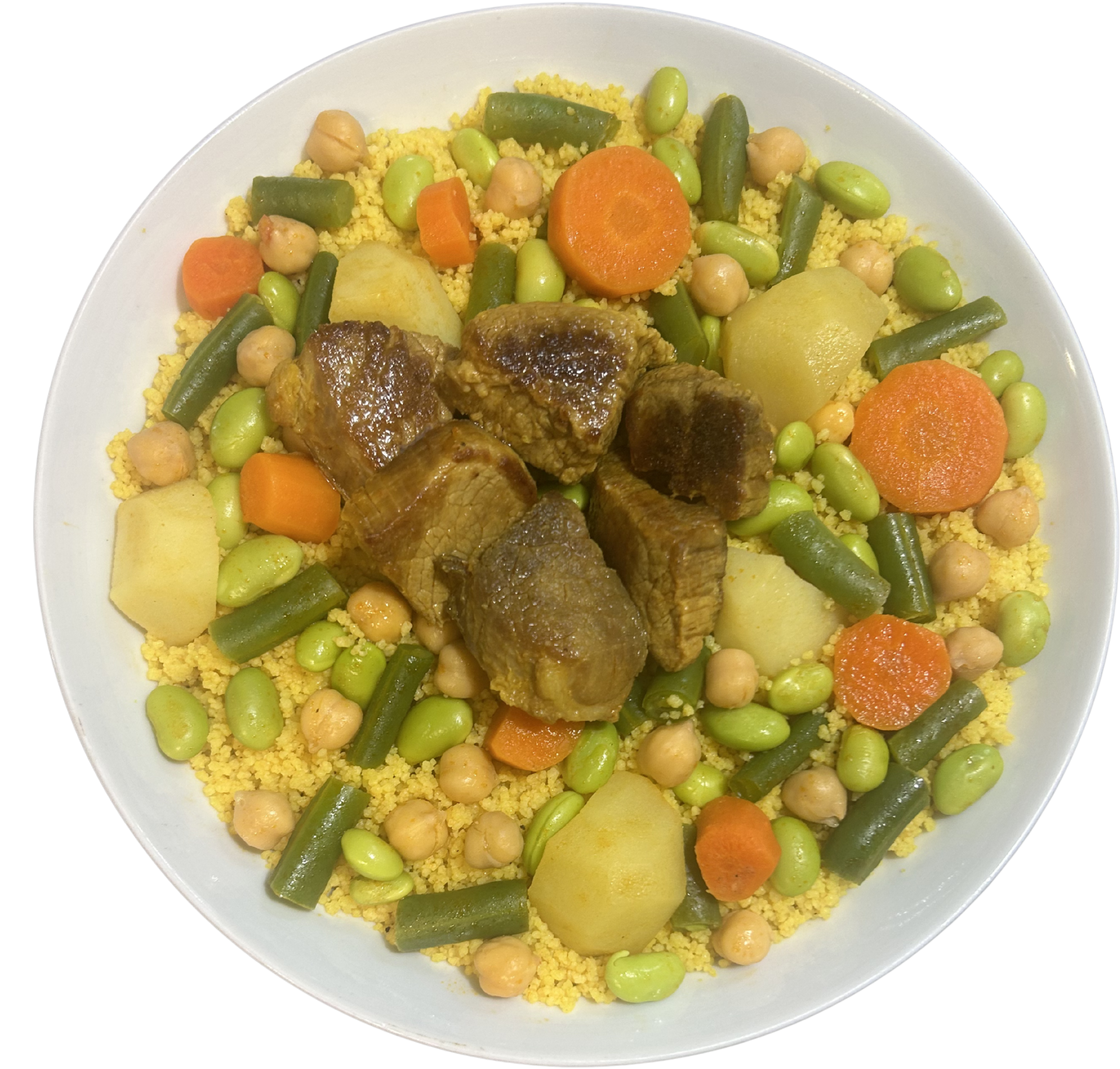 Veal Couscous with Vegetables