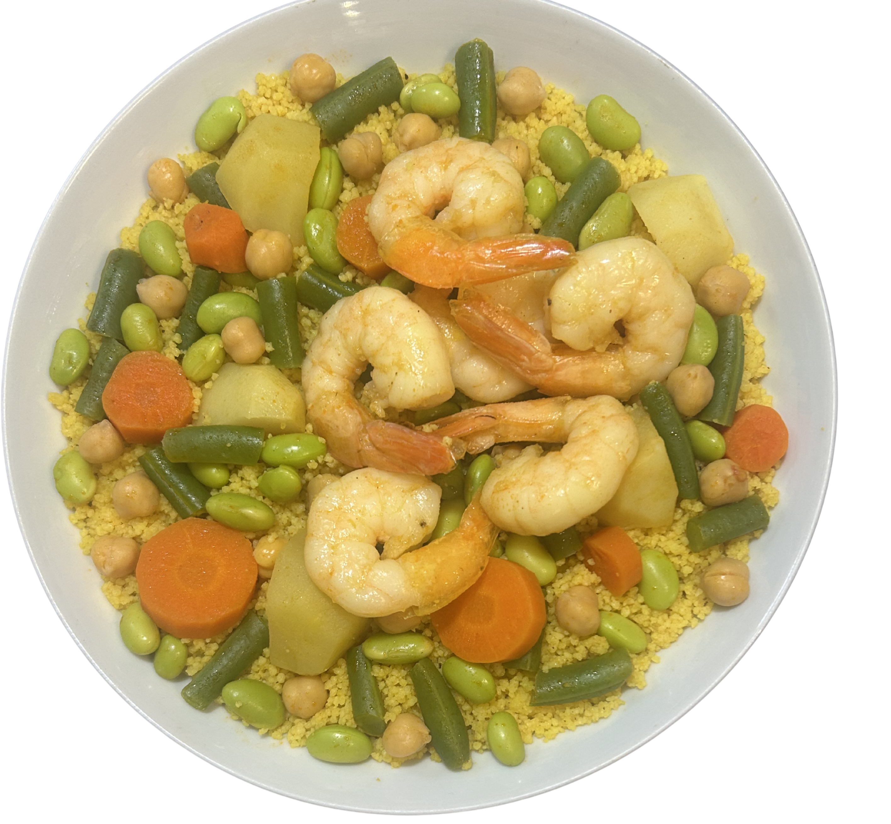 Shrimp Couscous with Vegetables