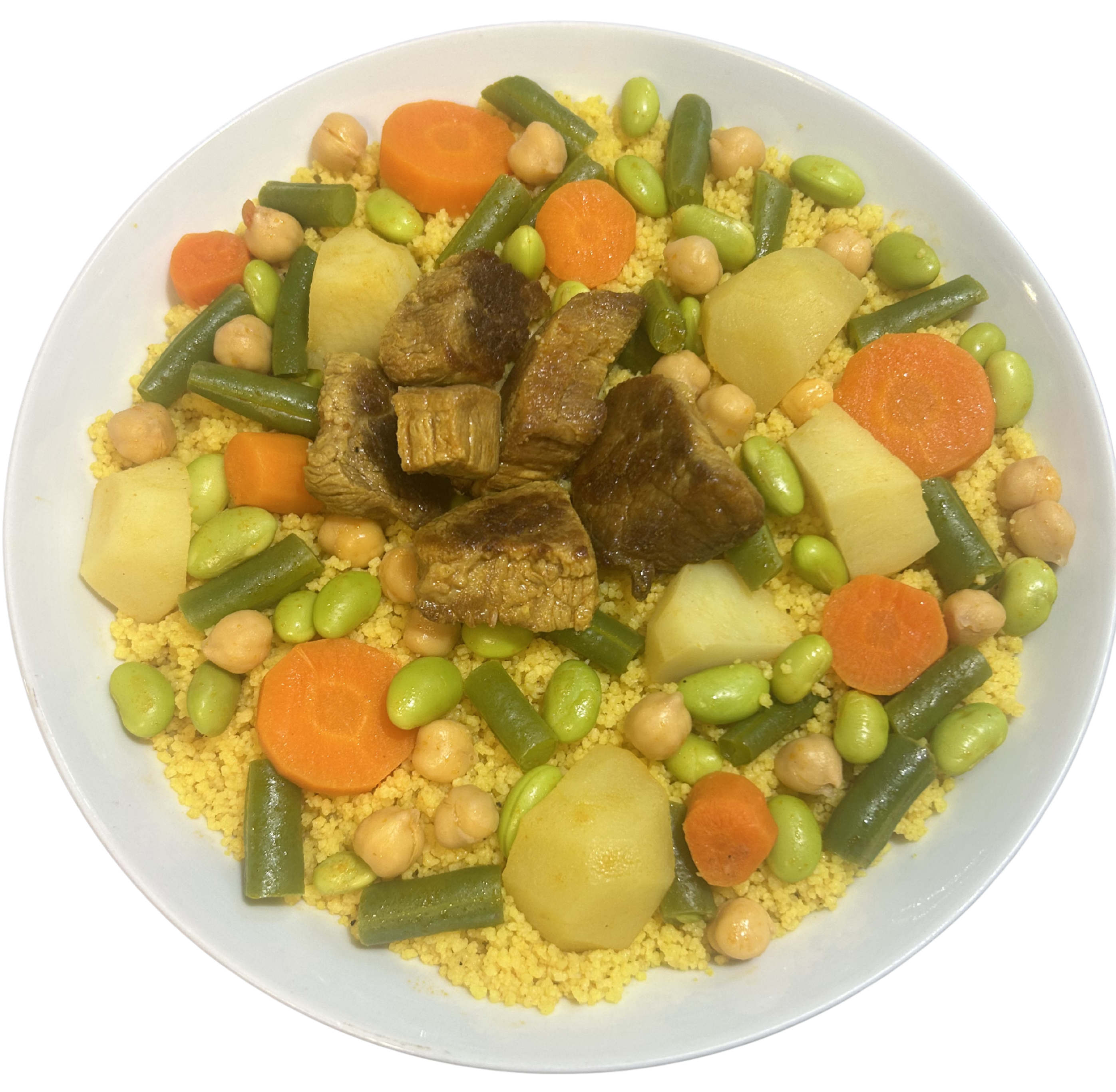 Veal Couscous with Vegetables