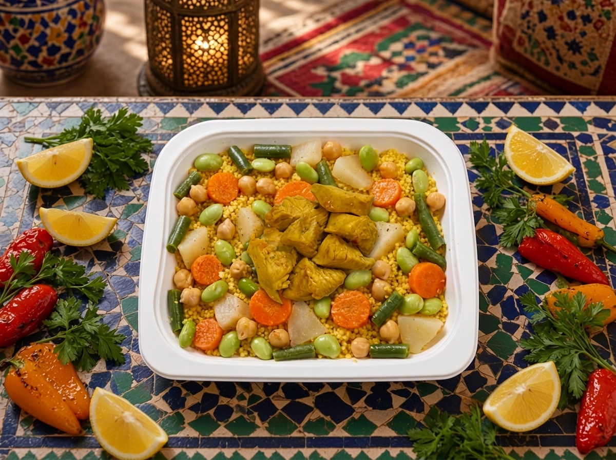 Chicken Couscous with Vegetables (380g)